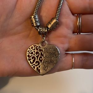 Mother and daughter forever bracelet